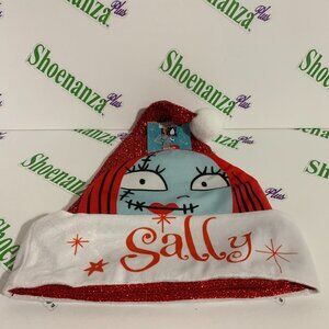Ugly Christmas Hat Santa Sally Disney Nightmare Tim Burton Sparkle Red One Size